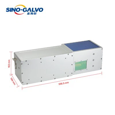 RF Radio Frequency 10600nm CO2 Galvanometer Laser Marking On Acrylic Sheet